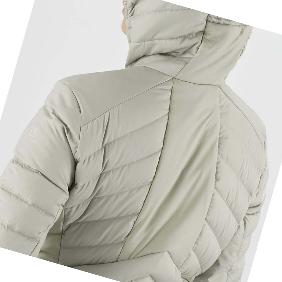 Chaquetas Salomon ESSENTIAL XWARM DOWN INSULATED Mujer Blancos | MX 2445MQZ